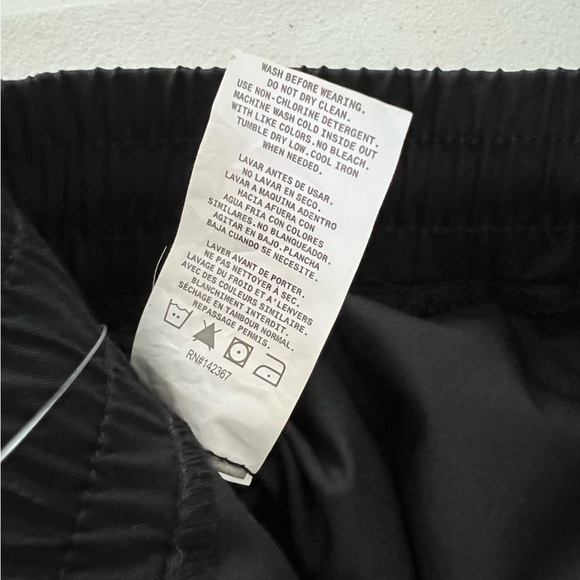 Jaanuu Cargo Scrub Pants Men Straight Stretch Drawstring J85003 Sz M 32x29 Black - Picture 9 of 13